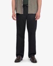 Organic Twill Pants - Deep Black - Image 3