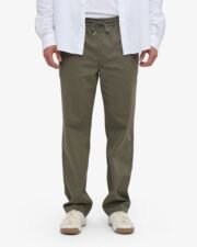 Organic Twill Pants - Dusty Olive - Image 3