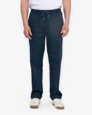 Organic Twill Pants - Navy Blue - Image 3