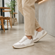 Stonebridge Neutral Court Sneakers - Image 3
